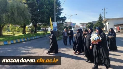 حضور  در مرکز  توانبخشی امام علی (ع) و عیادت از جانبازان جنگ تحمیلی به مناسبت ایام ا... دهه فجر  2