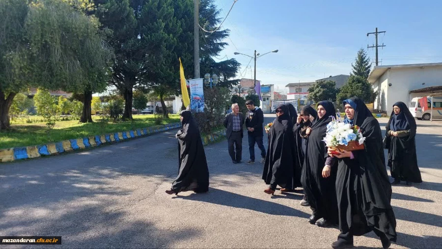 حضور  در مرکز  توانبخشی امام علی (ع) و عیادت از جانبازان جنگ تحمیلی به مناسبت ایام ا... دهه فجر  2