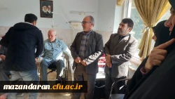 حضور  در مرکز  توانبخشی امام علی (ع) و عیادت از جانبازان جنگ تحمیلی به مناسبت ایام ا... دهه فجر  5