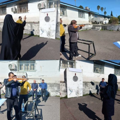 مسابقات ورزشی دانشگاه های شهرستان نوشهر به میزبانی دانشگاه فرهنگیان در ایام الله دهه مبارک فجر بین همکاران برگزار شد  3