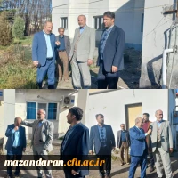 بازدید میدانی ریاست دانشگاه فرهنیان مازندران 2