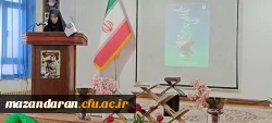 افتتاحیه مسابقات فرهنگی سی و دومین جشنواره قرآن و عترت پردیس  خواهران و مراکز تابعه در نمازخانه سرای دانشجویی پردیس دختران ساری  2