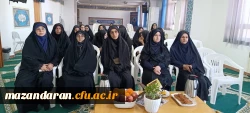 افتتاحیه مسابقات فرهنگی سی و دومین جشنواره قرآن و عترت پردیس  خواهران و مراکز تابعه در نمازخانه سرای دانشجویی پردیس دختران ساری  3
