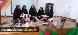 افتتاحیه مسابقات فرهنگی سی و دومین جشنواره قرآن و عترت پردیس  خواهران و مراکز تابعه در نمازخانه سرای دانشجویی پردیس دختران ساری  7