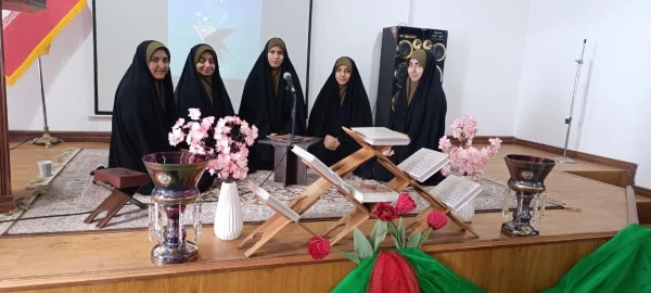 افتتاحیه مسابقات فرهنگی سی و دومین جشنواره قرآن و عترت پردیس  خواهران و مراکز تابعه در نمازخانه سرای دانشجویی پردیس دختران ساری  7
