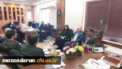 دیدار با فرمانده سپاه پاسداران شهرستان قائمشهر 2