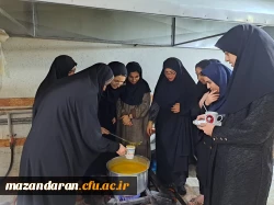 برگزاری جمعه های مهدوی در سرای دانشجویی ی به همراه  پخت و توزیع نذری ویژه نیمه شعبان و ولادت امام زمان (عج) 2