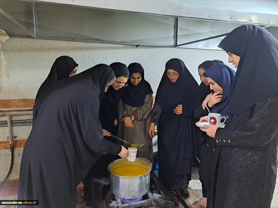 برگزاری جمعه های مهدوی در سرای دانشجویی ی به همراه  پخت و توزیع نذری ویژه نیمه شعبان و ولادت امام زمان (عج) 2