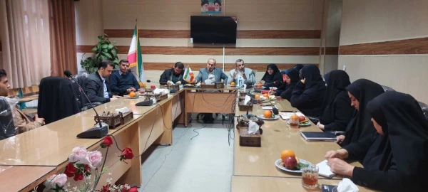 جلسه شورای اداری  پردیس خواهران ساری با حضور مسئولین استانی  2