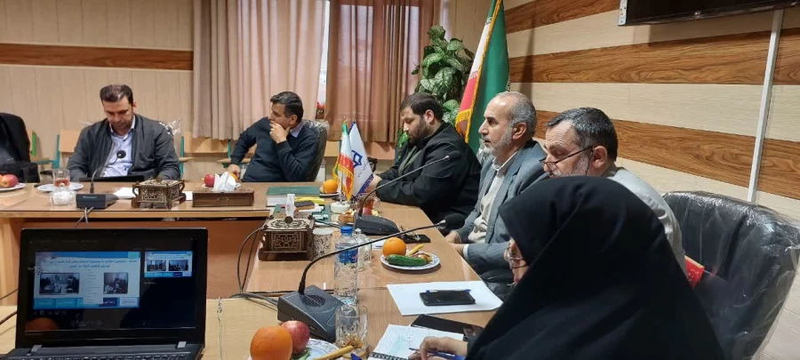 جلسه شورای اداری  پردیس خواهران ساری با حضور مسئولین استانی  3