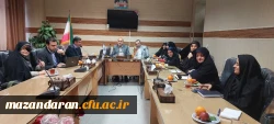 جلسه شورای اداری  پردیس خواهران ساری با حضور مسئولین استانی  5