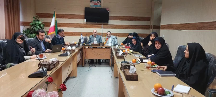 جلسه شورای اداری  پردیس خواهران ساری با حضور مسئولین استانی  5