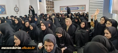 جشن میلاد امام زمان عج در پردیس فاطمه الزهرا (س) ساری