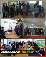 حضور پرشور دانشجویان دانشگاه فرهنگیان مازندران در پای صندوق های رای 3