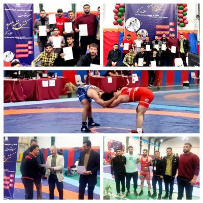 نائب قهرمانی تیم کشتی آزاد دانشگاه فرهنگیان استان مازندران 3