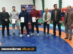 نائب قهرمانی تیم کشتی آزاد دانشگاه فرهنگیان استان مازندران 4