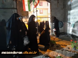 آیین بدرقه کاروان راهیان نور مرکز حضرت فاطمه (س) قائمشهر 2