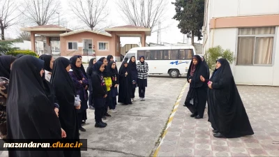 بازدید دانش آموزان از دانشگاه فرهنگیان