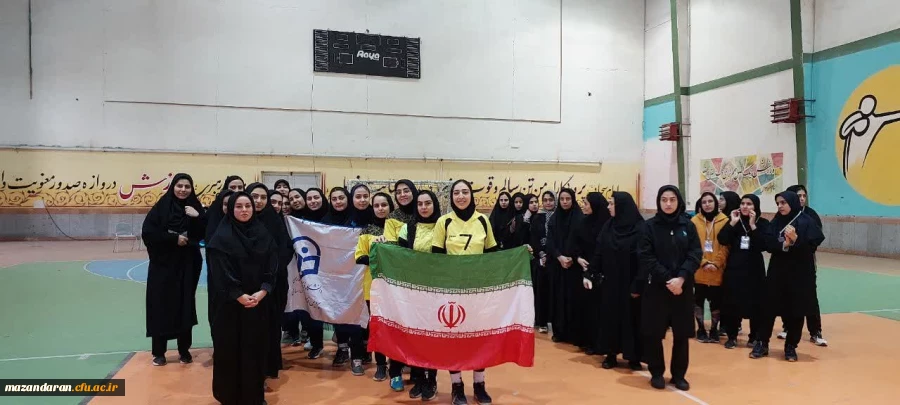کسب مقام قهرمانی تیم والیبال پردیس فاطمه الزهرا س ساری در دومین  المپیاد ورزشی والیبال دختران دانشگاه فرهنگیان مازندران  4