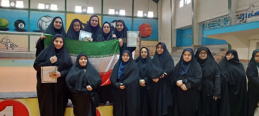 کسب مقام قهرمانی تیم والیبال پردیس فاطمه الزهرا س ساری در دومین  المپیاد ورزشی والیبال دختران دانشگاه فرهنگیان مازندران  5