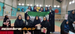 کسب مقام قهرمانی تیم والیبال پردیس فاطمه الزهرا س ساری در دومین  المپیاد ورزشی والیبال دختران دانشگاه فرهنگیان مازندران  6