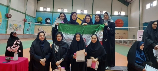 کسب مقام قهرمانی تیم والیبال پردیس فاطمه الزهرا س ساری در دومین  المپیاد ورزشی والیبال دختران دانشگاه فرهنگیان مازندران  6