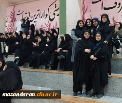 کسب مقام قهرمانی تیم والیبال پردیس فاطمه الزهرا س ساری در دومین  المپیاد ورزشی والیبال دختران دانشگاه فرهنگیان مازندران  9