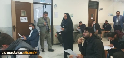 برگزاری روز دوم آزمون پایانی پودمان ۱ مهارت آموزان دبیری 