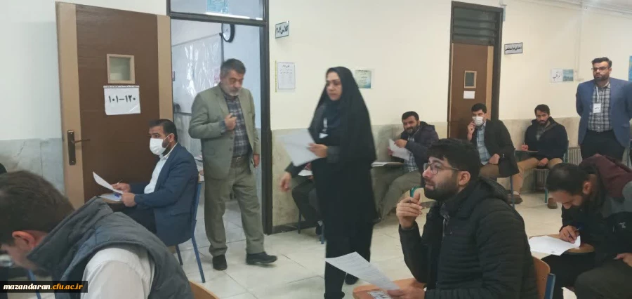 برگزاری روز دوم آزمون پایانی پودمان ۱ مهارت آموزان دبیری  2