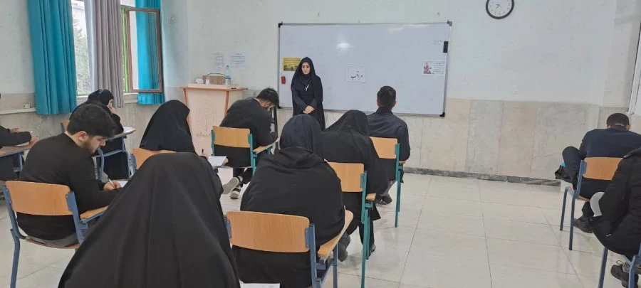 برگزاری روز دوم آزمون پایانی پودمان ۱ مهارت آموزان دبیری  5