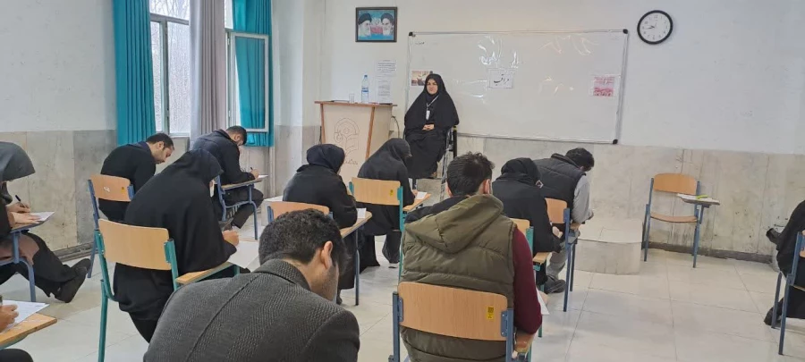 برگزاری روز دوم آزمون پایانی پودمان ۱ مهارت آموزان دبیری  7