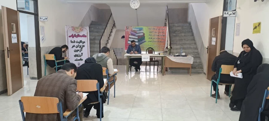 برگزاری روز دوم آزمون پایانی پودمان ۱ مهارت آموزان دبیری  8