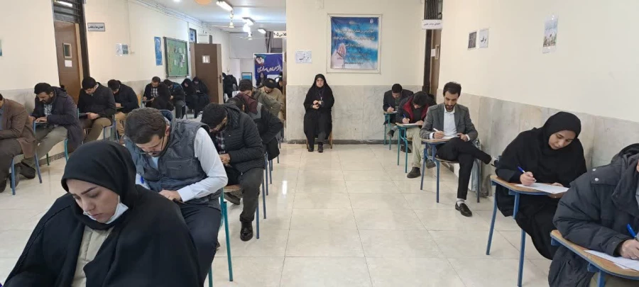 برگزاری روز دوم آزمون پایانی پودمان ۱ مهارت آموزان دبیری  9