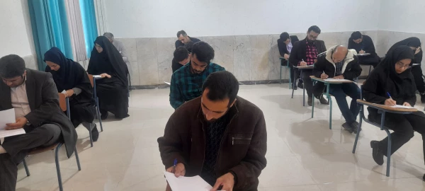 برگزاری روز اول آزمون مهارت آموزان دبیری  3