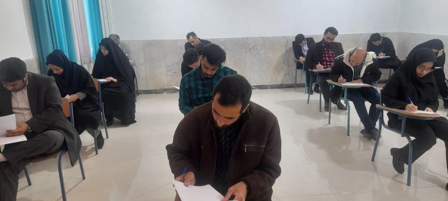 برگزاری روز اول آزمون مهارت آموزان دبیری  3