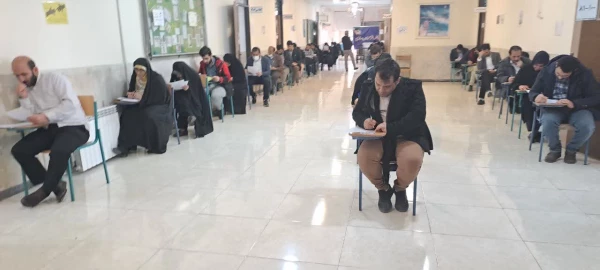 برگزاری روز اول آزمون مهارت آموزان دبیری  5