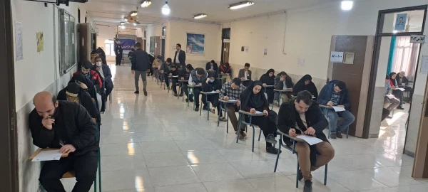 برگزاری روز اول آزمون مهارت آموزان دبیری  6