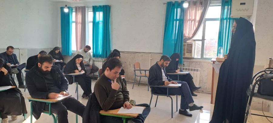 برگزاری روز اول آزمون مهارت آموزان دبیری  7