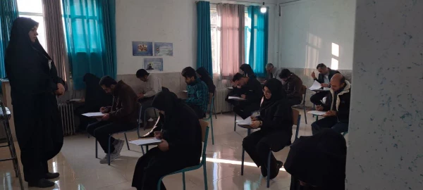 برگزاری روز اول آزمون مهارت آموزان دبیری  9