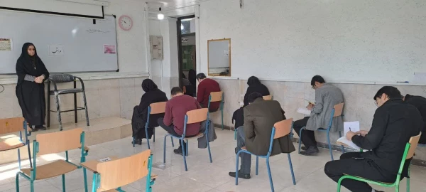 برگزاری روز اول آزمون مهارت آموزان دبیری  10