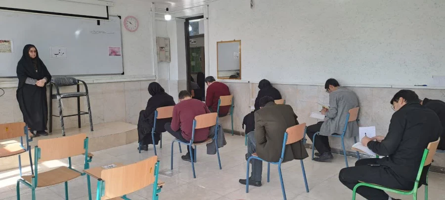 برگزاری روز اول آزمون مهارت آموزان دبیری  10
