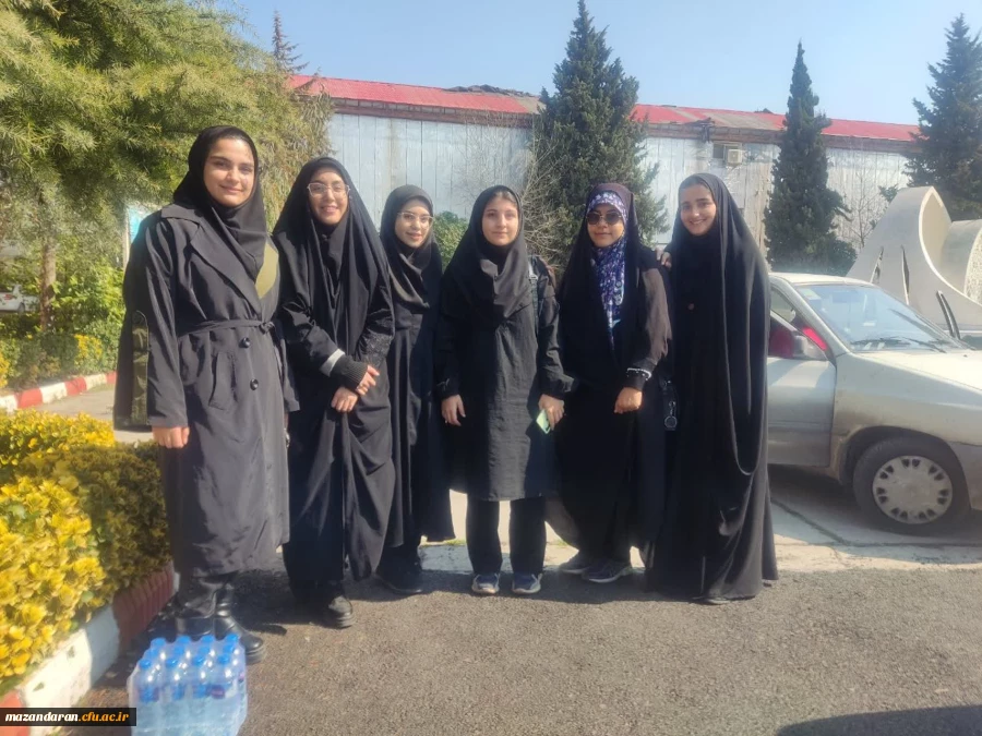 گروه  جهادی  پردیس خواهران ساری در مدرسه ابتدایی روستای زرین آباد سفلی  4