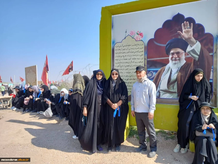 اردوی راهیان نور دانشجویان معلمان  دانشگاه فرهنگیان مرکز حضرت فاطمه (س) قائمشهر 2