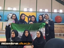 کسب مقام دوم دانشجویان مرکز حضرت فاطمه (س) قائمشهر در دومین لیگ والیبال دختران 2