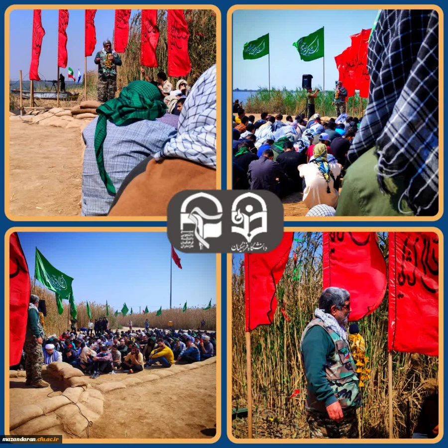 اعزام دانشجو معلمان دانشگاه فرهنگیان استان مازندران به اردوی راهیان نور 8