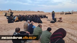 اعزام دانشجو معلمان دانشگاه فرهنگیان استان مازندران به اردوی راهیان نور 14