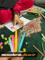 اردوی جهادی دانشجو معلمان بسیجی پردیس خواهران ساری در روستای زرین آباد سفلی  2