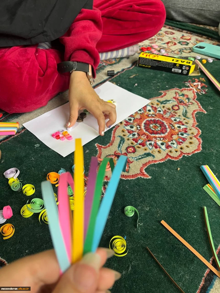 اردوی جهادی دانشجو معلمان بسیجی پردیس خواهران ساری در روستای زرین آباد سفلی  2