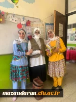 اردوی جهادی دانشجو معلمان بسیجی پردیس خواهران ساری در روستای زرین آباد سفلی  3