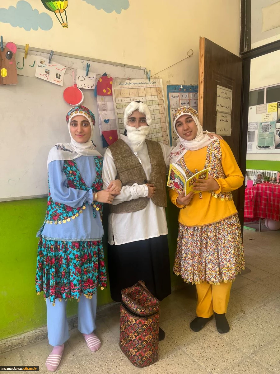 اردوی جهادی دانشجو معلمان بسیجی پردیس خواهران ساری در روستای زرین آباد سفلی  3